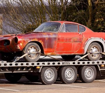 Aanhanger oprijplaat